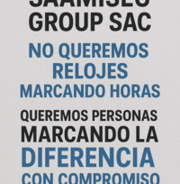 No queremos gente que venga a cumplir un horario para cobrar un sueldo o una remuneración