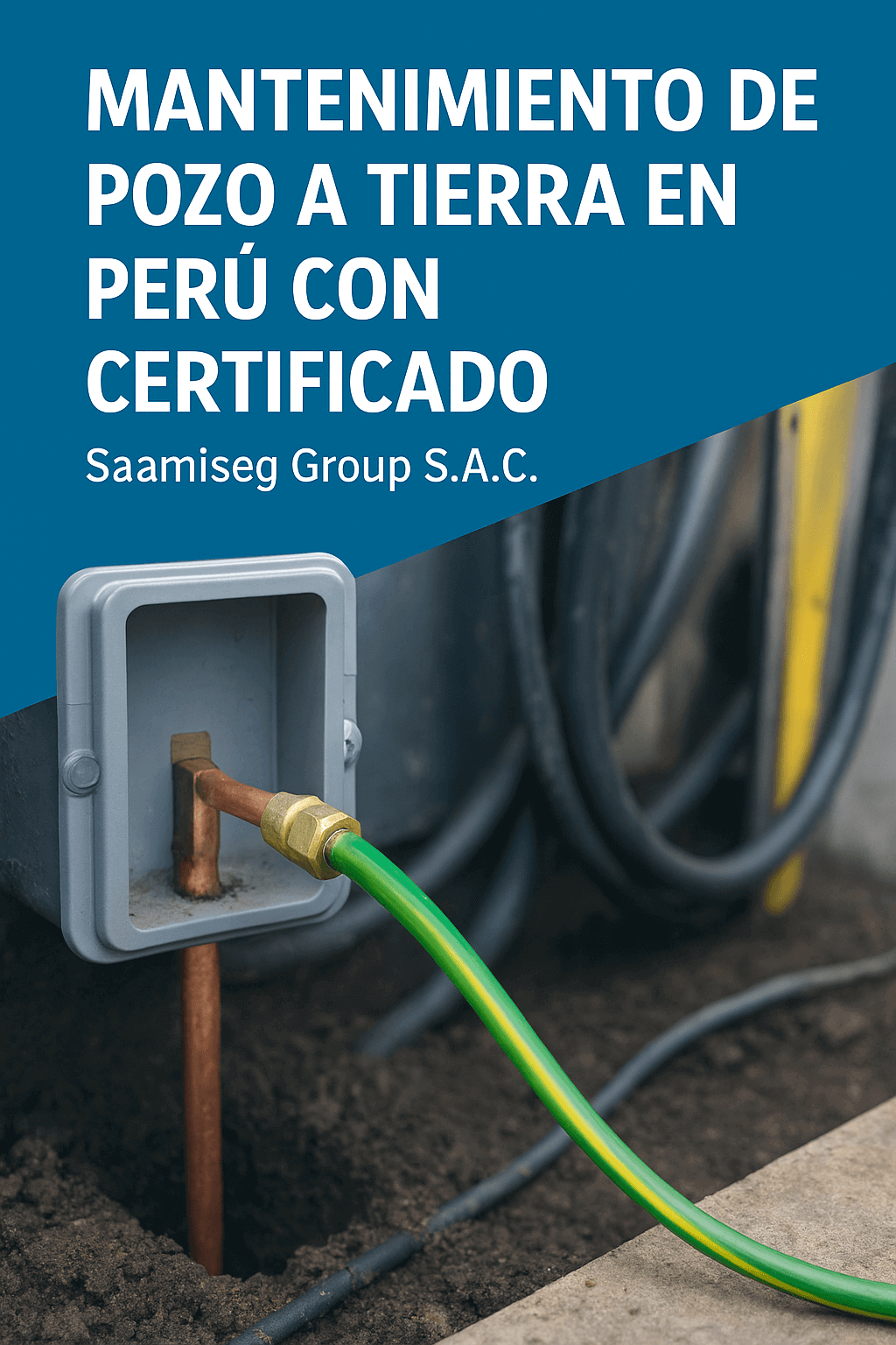Servicio profesional de mantenimiento de pozo a tierra en Perú con certificado o protocolo – Saamiseg Group S.A.C.