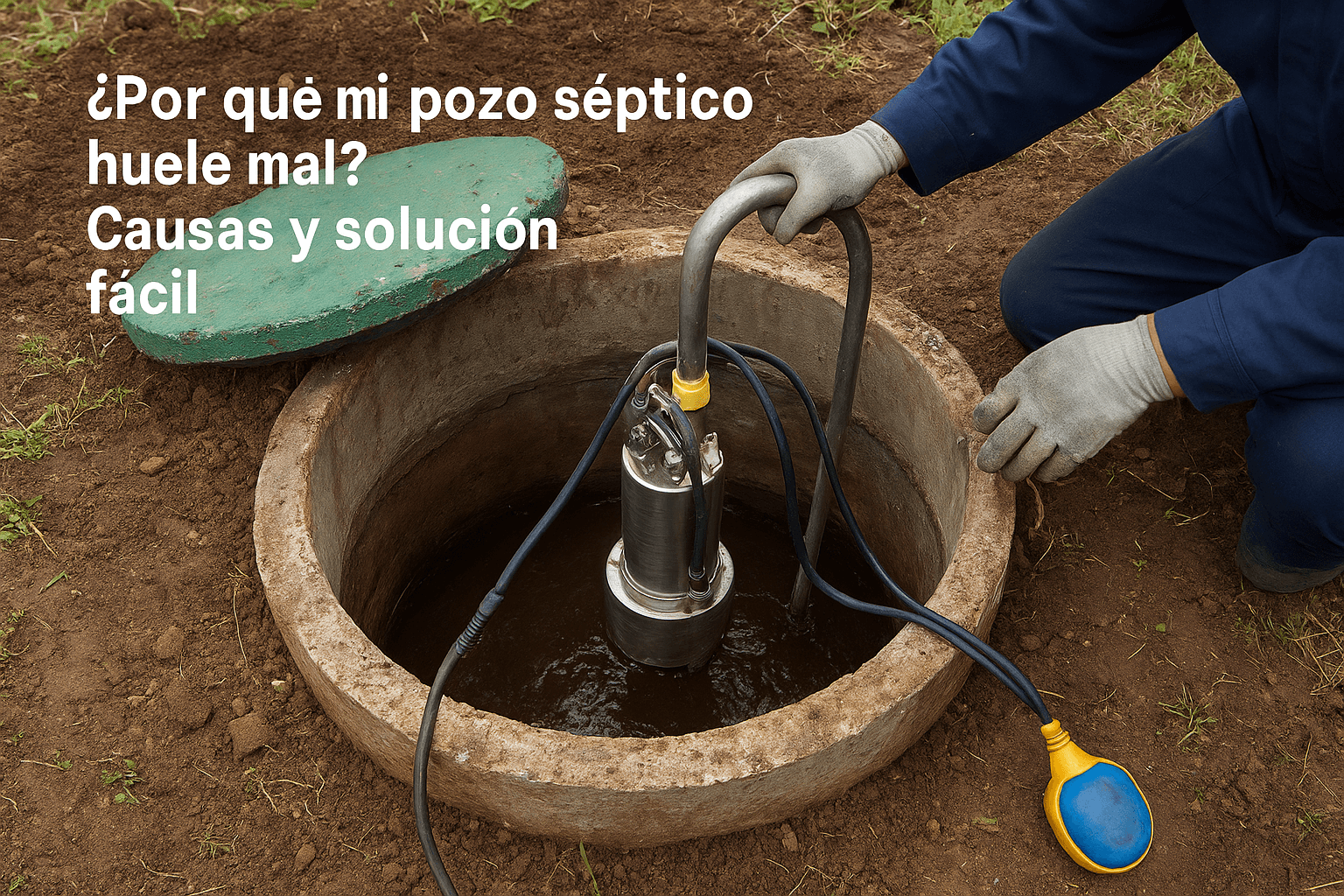 ¿Por qué mi pozo séptico huele mal? Causas y soluciones fáciles